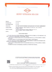 4109722687-TSE HİZMET BELGESİ